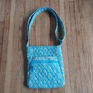 Vera Bradley Bag Blue and Green Quilted